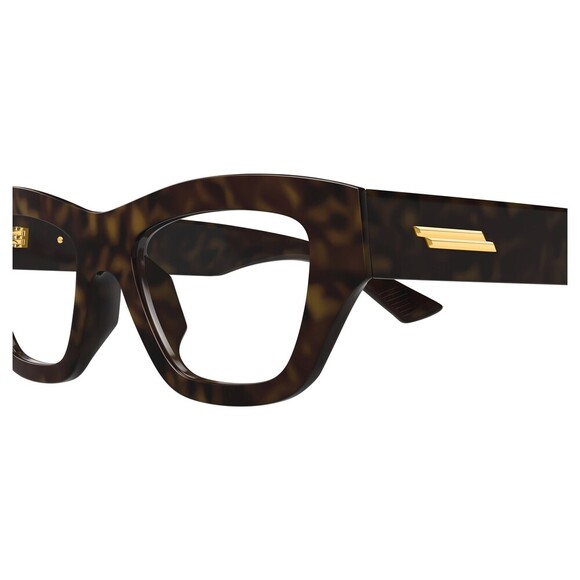 NWT Bottega Veneta BV1360o-007 51mm Havana Eyeglasses main image 4